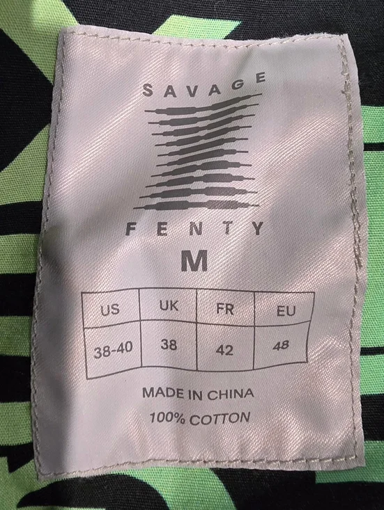 Savage X Fenty Oversized Logo Dress Size Medium - Picture 6 of 7